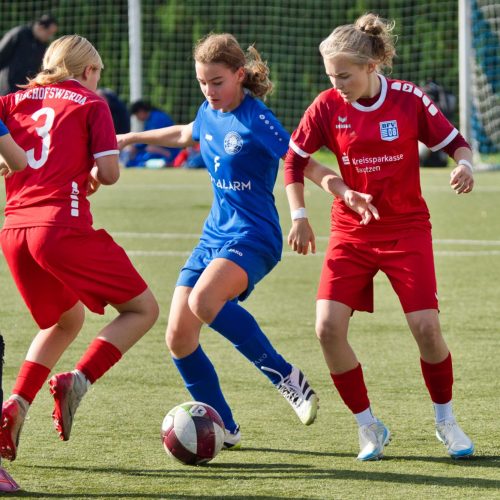 Fu??ball, Punktspiel, Nachwuchs, C-M??dchen, BFV 08, Bischofswerdaer FV 08, BFV - D??lzschen 5:0
